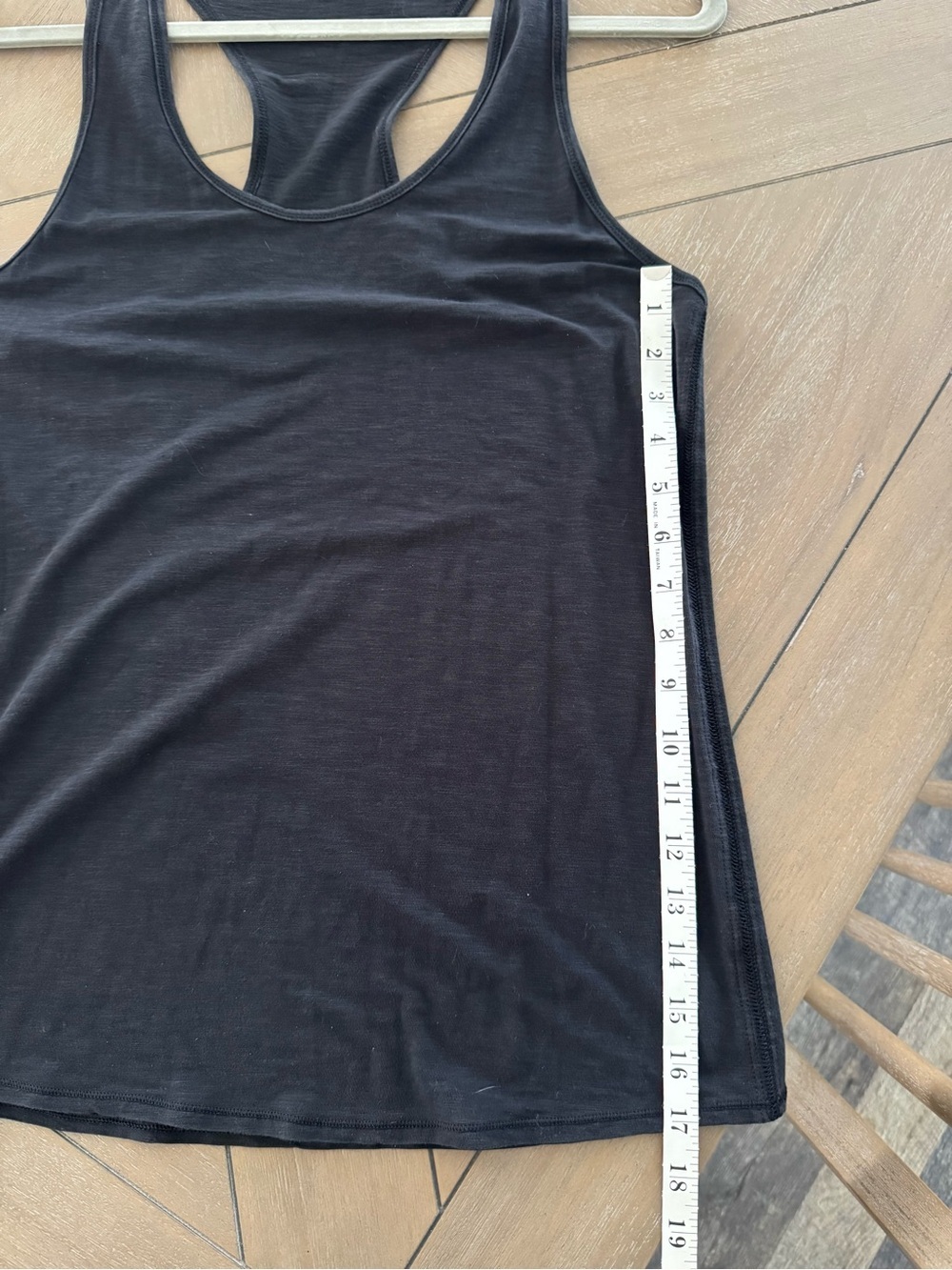 Lululemon Athletica Black Heathered Racerback Tank with Mesh Details - Picture 11 of 11